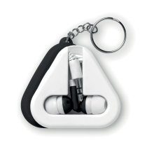 Earphones Case with Keyring with Customized Logo